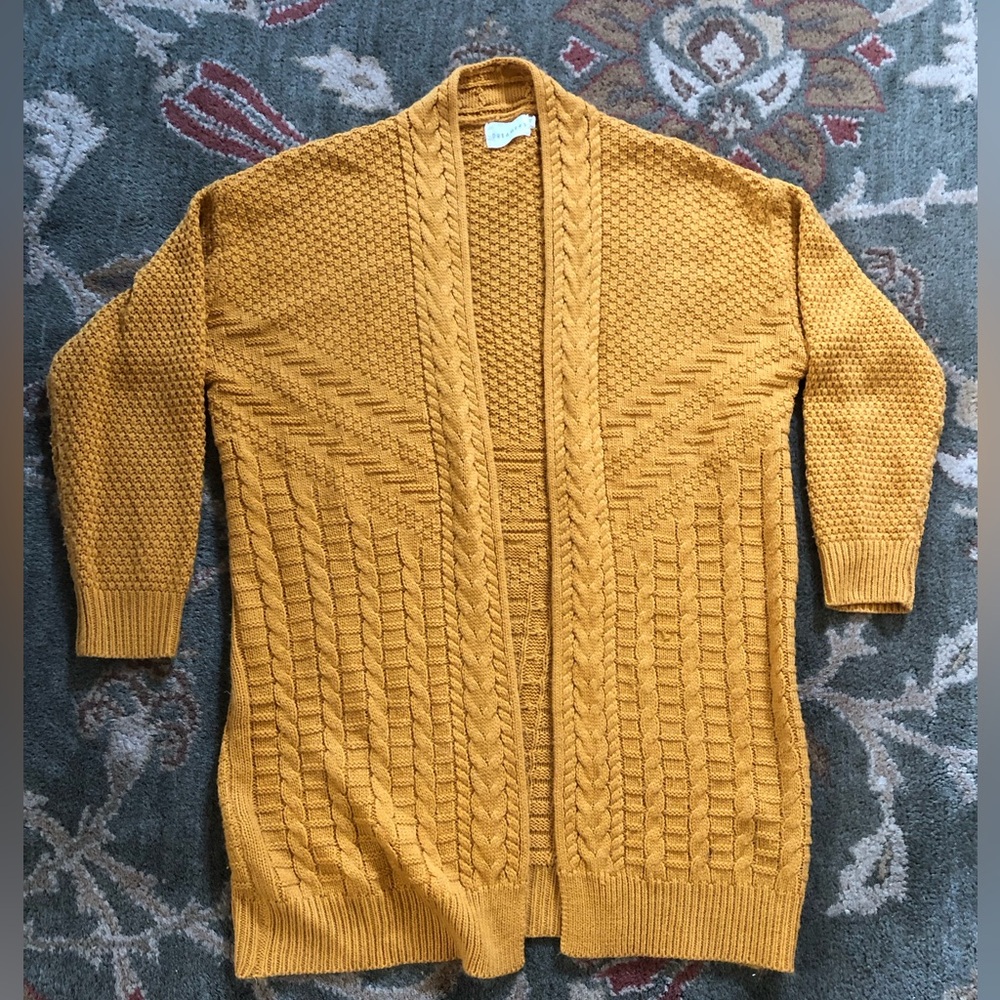 Dreamers Yellow Cardigan